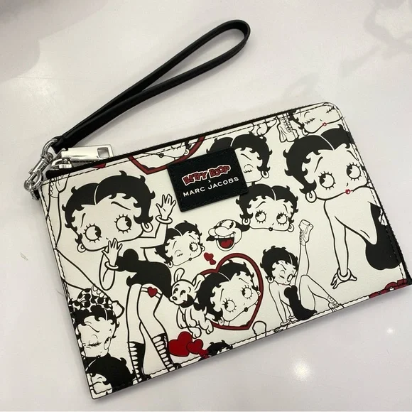 セール☆MARC JACOBS Betty Boop x Marc Jacobsショルダーベルト org.jpg